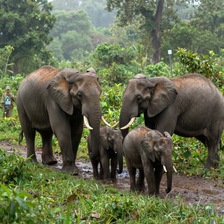 Progetti di Conservazione per Salvare gli Elefanti Forestali Africani nel 2026