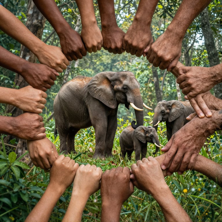 Iniziative Globali per Salvare gli Elefanti dalla Caccia Illegale Attiva