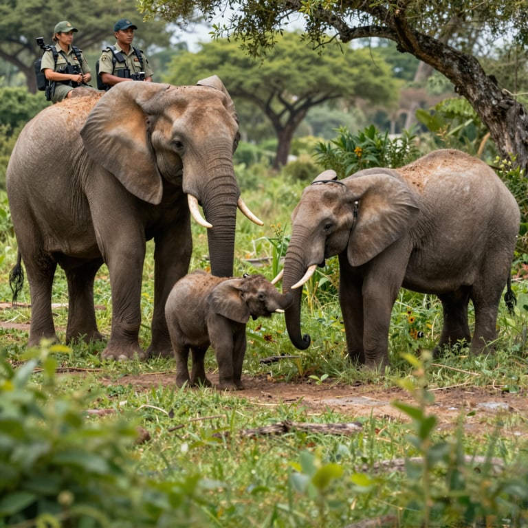 Iniziative per Proteggere gli Elefanti: Habitat Sicuri e Anti-Bracconaggio Efficaci