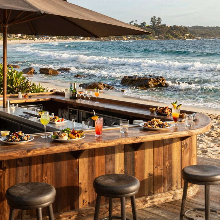 12 Rocks Beach Bar: Australia's Premier Coastal Club for Best Cocktails and Fresh Seafood