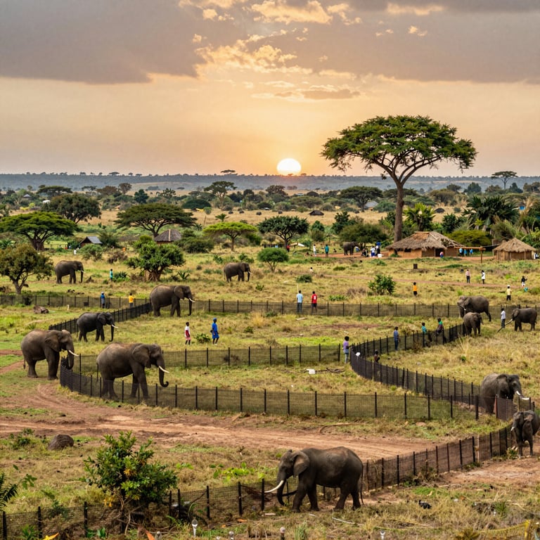 Soluzioni Innovative contro i Conflitti tra Elefanti e Comunità Umane