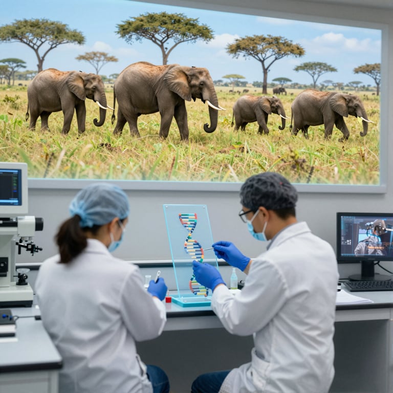 Scoperte Rivoluzionarie nella Conservazione delle Popolazioni di Elefanti Africani