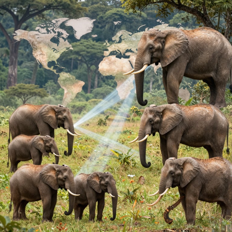 Salvate gli Elefanti dal Declino: Iniziative Mondiali per Preservare i Loro Ambienti Naturali
