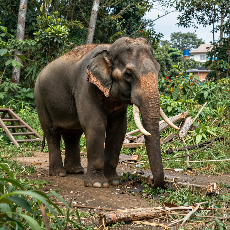 Sostegno alle Infrastrutture Sostenibili per Salvare gli Elefanti Asiatici dal Pericolo