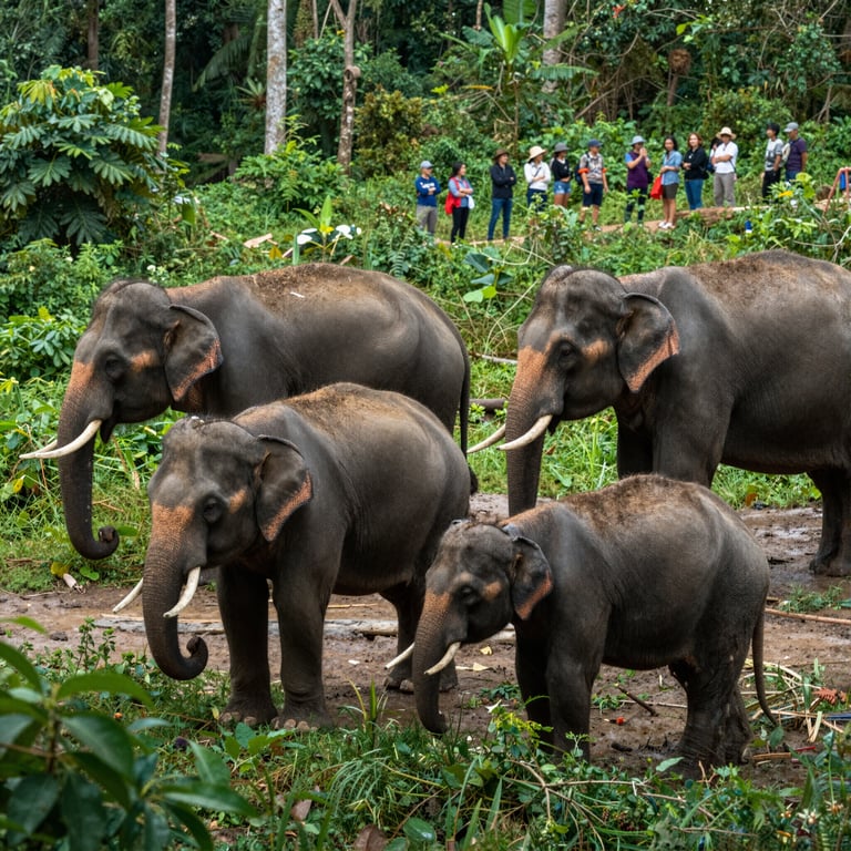 Come il Turismo Sostenibile Aiuta la Conservazione degli Elefanti Asiatici