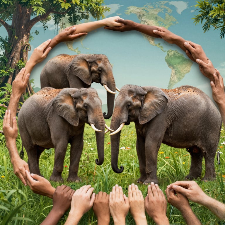 Preservare gli Habitat Naturali: Iniziative Globali per Proteggere gli Elefanti dalla Scomparsa