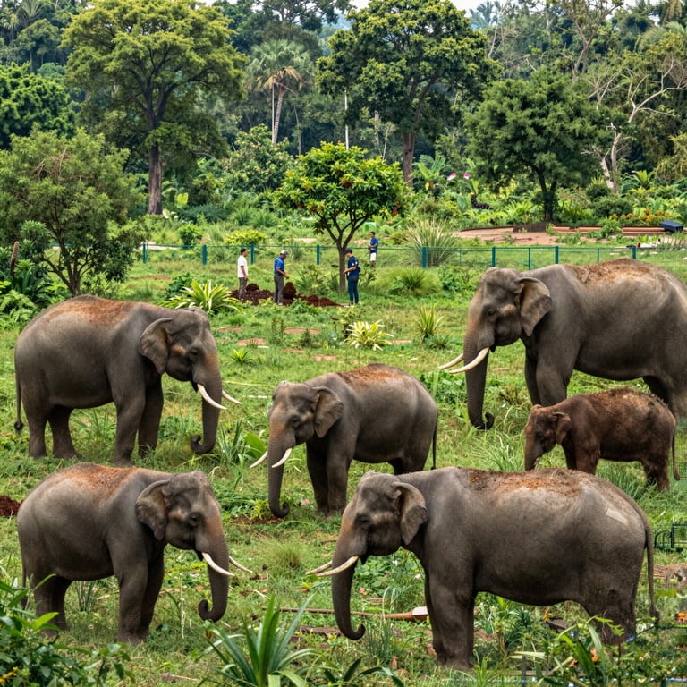 Preservare l'Habitat degli Elefanti: Progetti per la Tutela della Fauna Selvatica