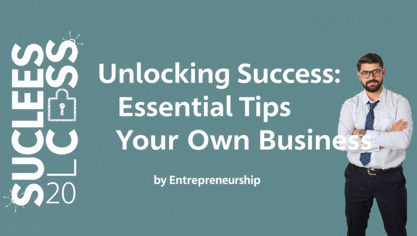Unlocking Success: Essential Tips for Starting Your Own Business