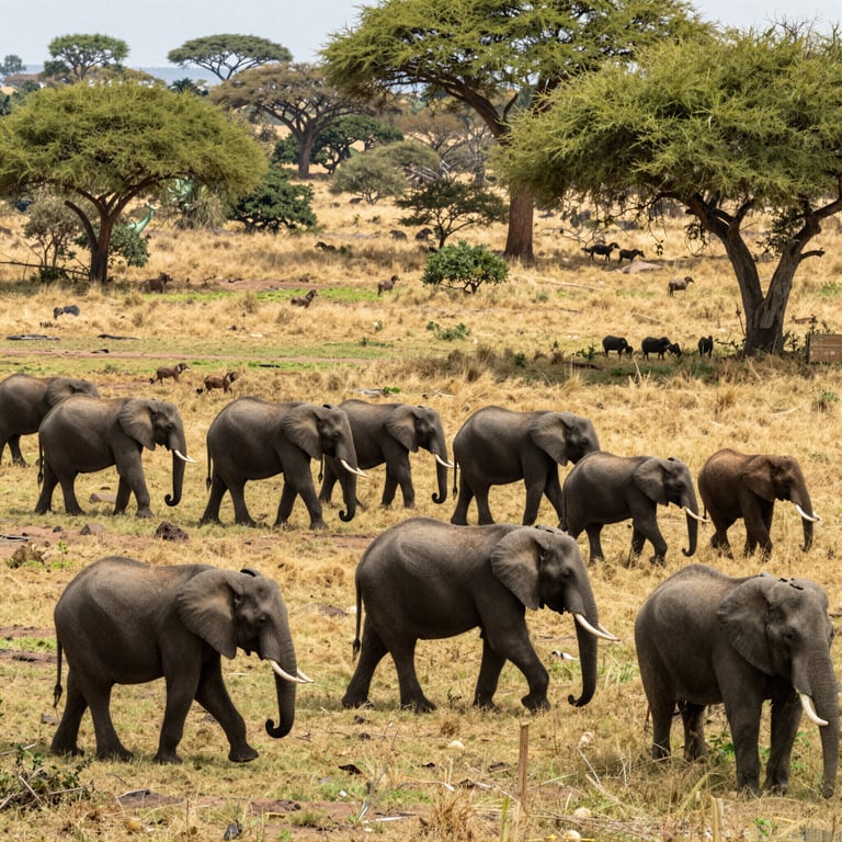 Come DSWF Tutela gli Elefanti Salvaguardando i Loro Ambienti Naturali Essenziali