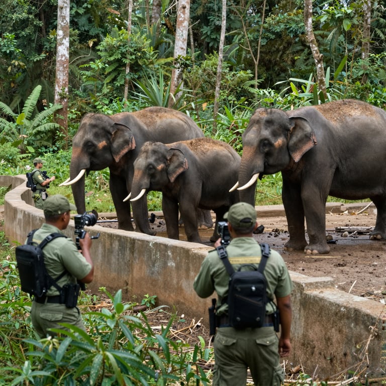 Come le Organizzazioni Proteggono gli Elefanti da Bracconieri e Minacce