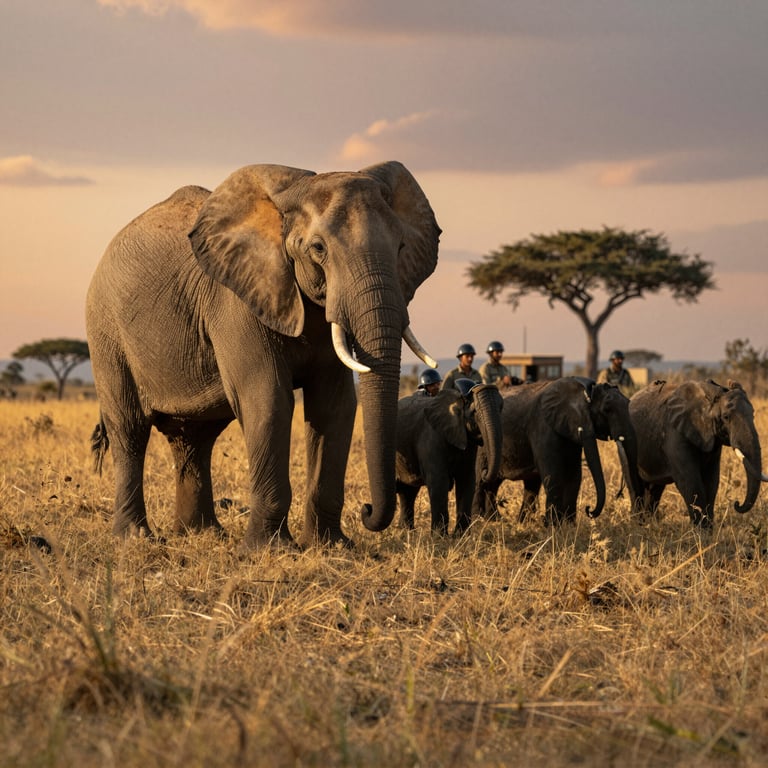 Uniamo le Forze per Proteggere gli Elefanti Africani dal Bracconaggio