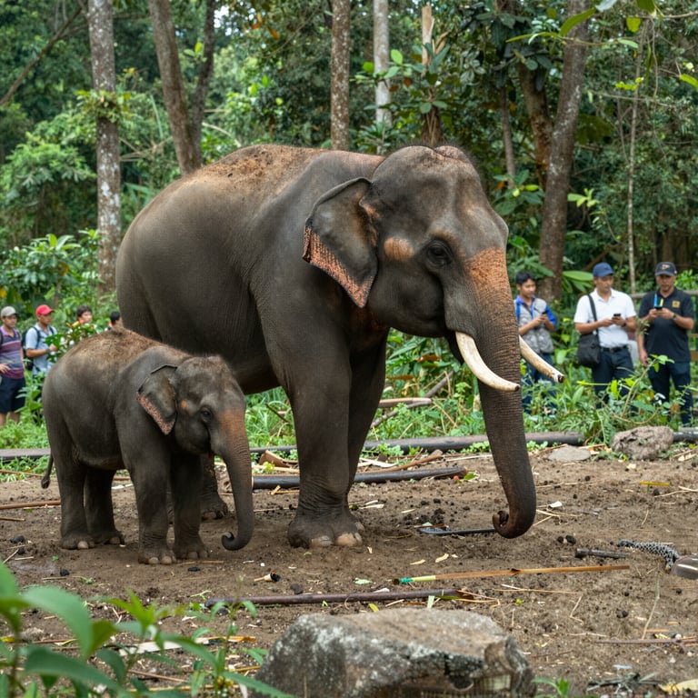 Il Turismo come Strumento per la Conservazione degli Elefanti Asiatici