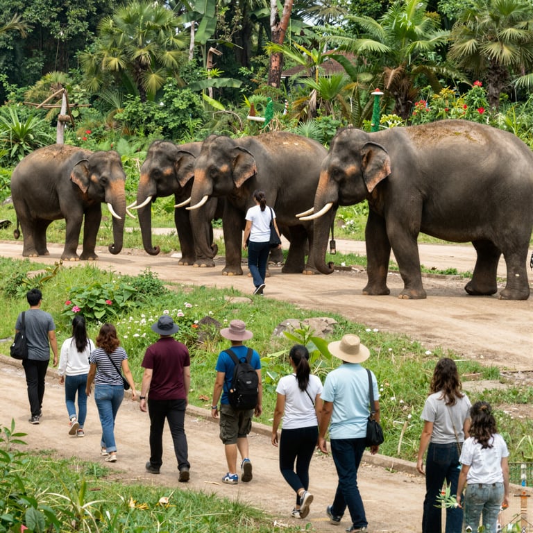Come il Turismo Sostenibile Aiuta la Conservazione degli Elefanti in Asia