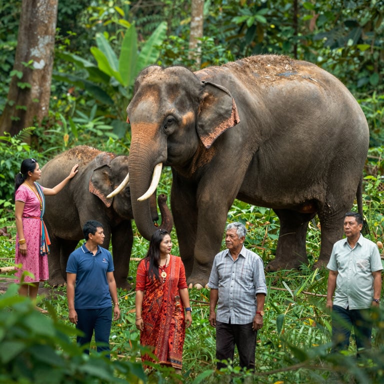 Iniziative Mondiali per Salvare e Conservare la Popolazione Elefantina