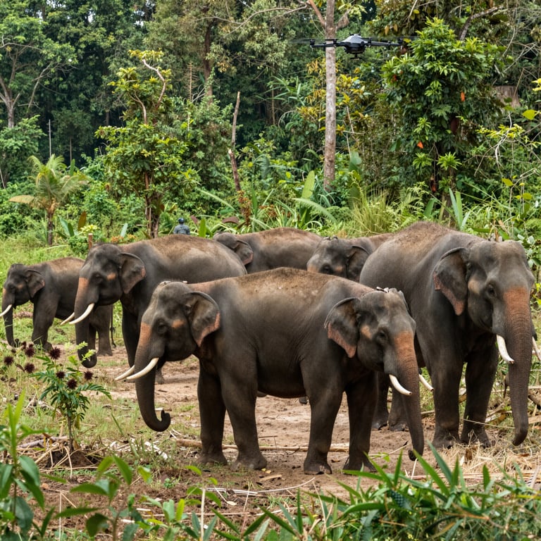 Iniziative Cruciali per Proteggere gli Ambienti Naturali degli Elefanti