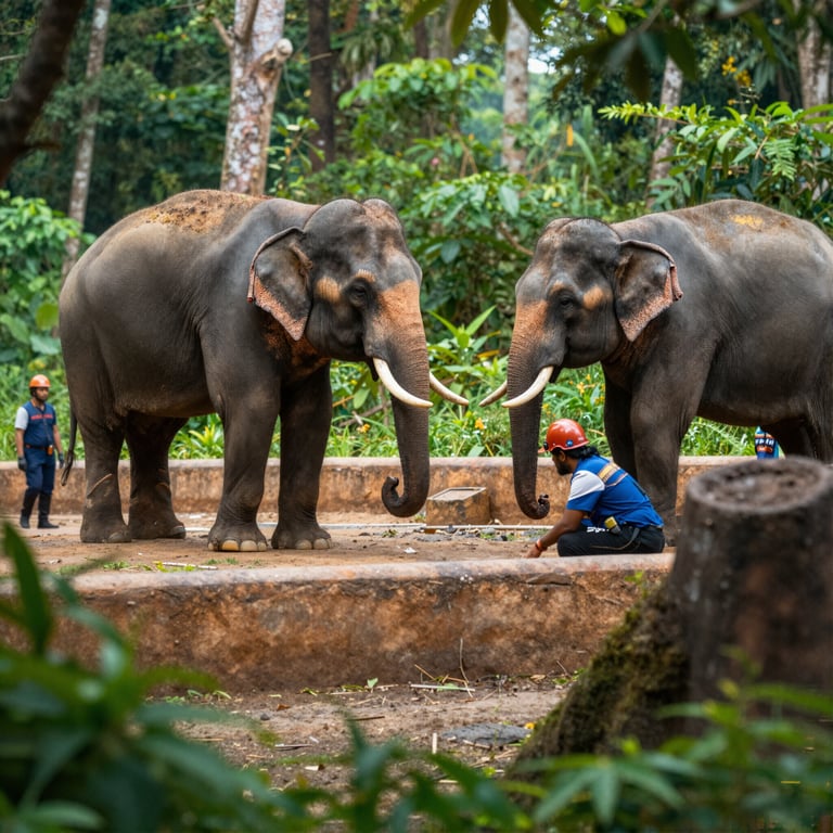 Proteggere gli Elefanti Asiatici: Iniziative di Cura e Soccorso in Thailandia