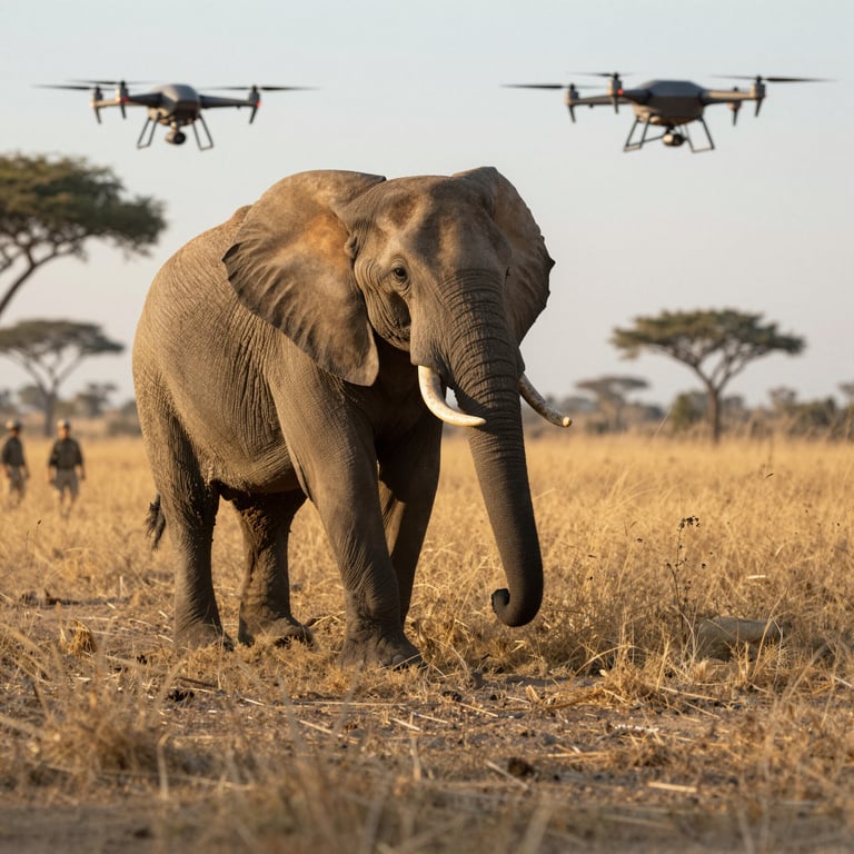 Come DSWF Protegge gli Elefanti da Minacce Moderne