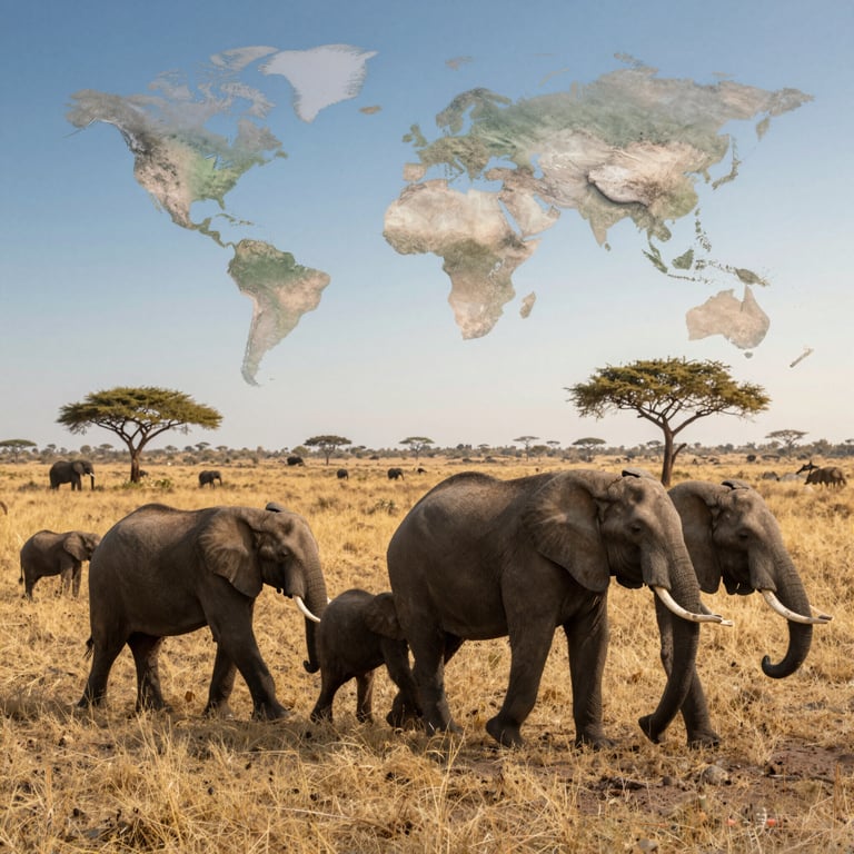 Salvare gli Elefanti: Strategie Globali per la Sopravvivenza delle Specie in Pericolo