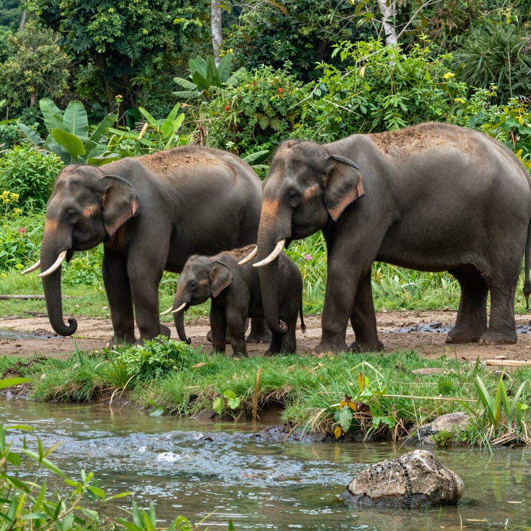 Preservare gli Habitat Naturali: Sforzi per la Protezione degli Elefanti Selvatici
