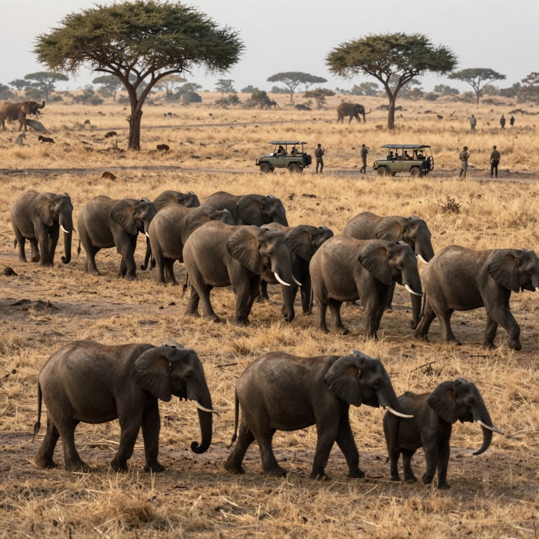 Sforzi Globali per la Conservazione degli Elefanti: Proteggere dal Bracconaggio e Preservare Habitat