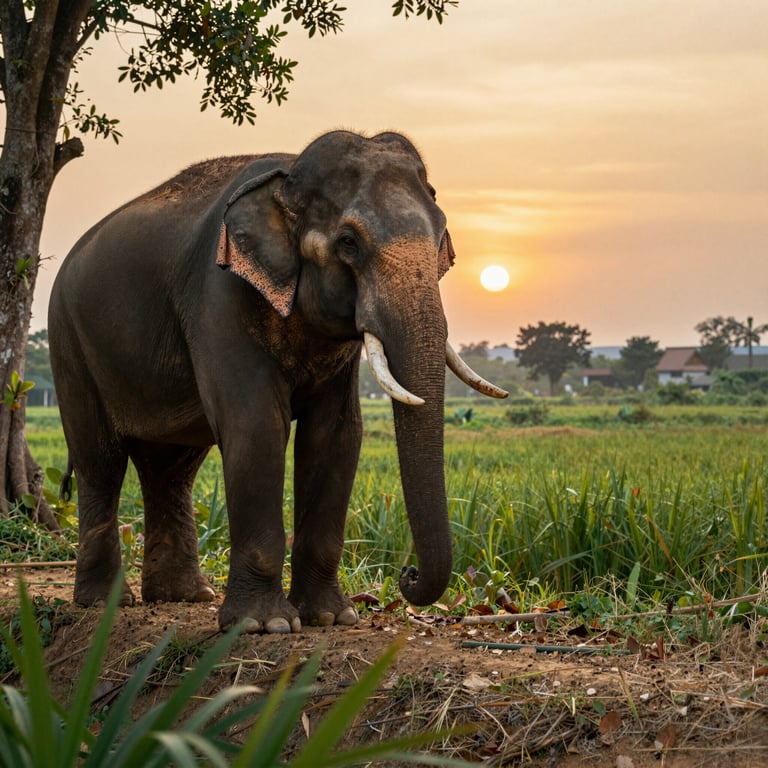 Come Supportare gli Elefanti nei Conflitti con l'Uomo in Thailandia