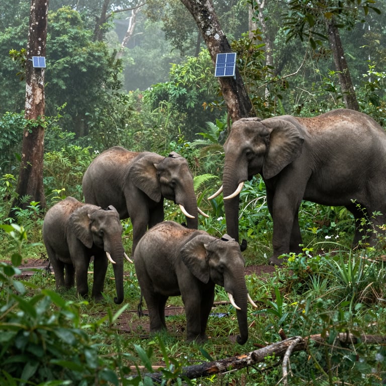 Strategie innovative per salvaguardare gli elefanti forestali africani dall'estinzione