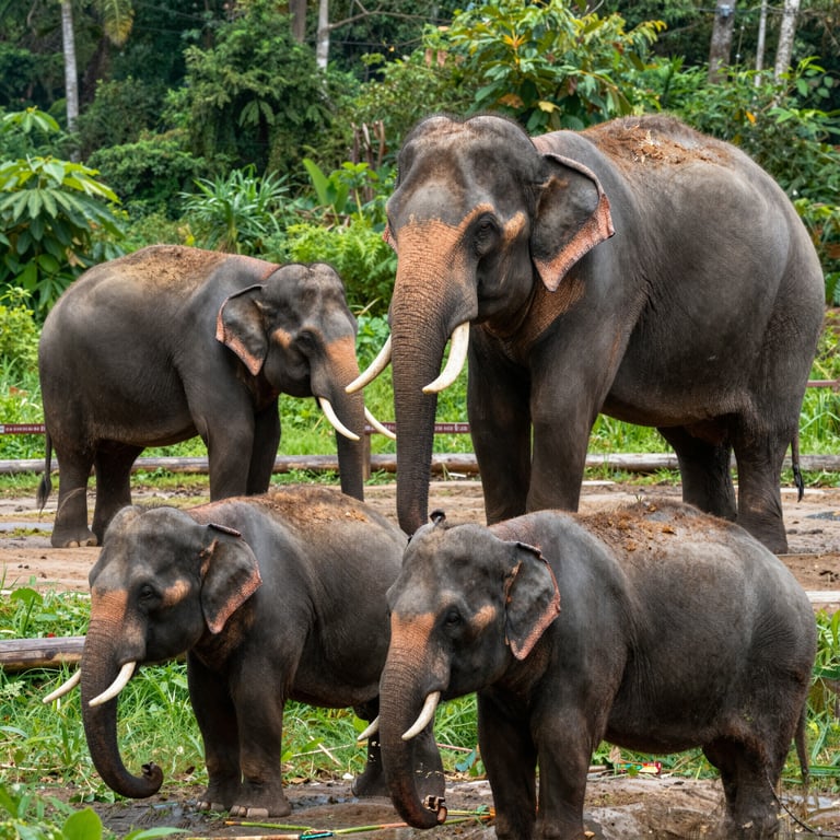 Iniziative Cruciali Indonesiane per Proteggere l'Abitat degli Elefanti Sumatran
