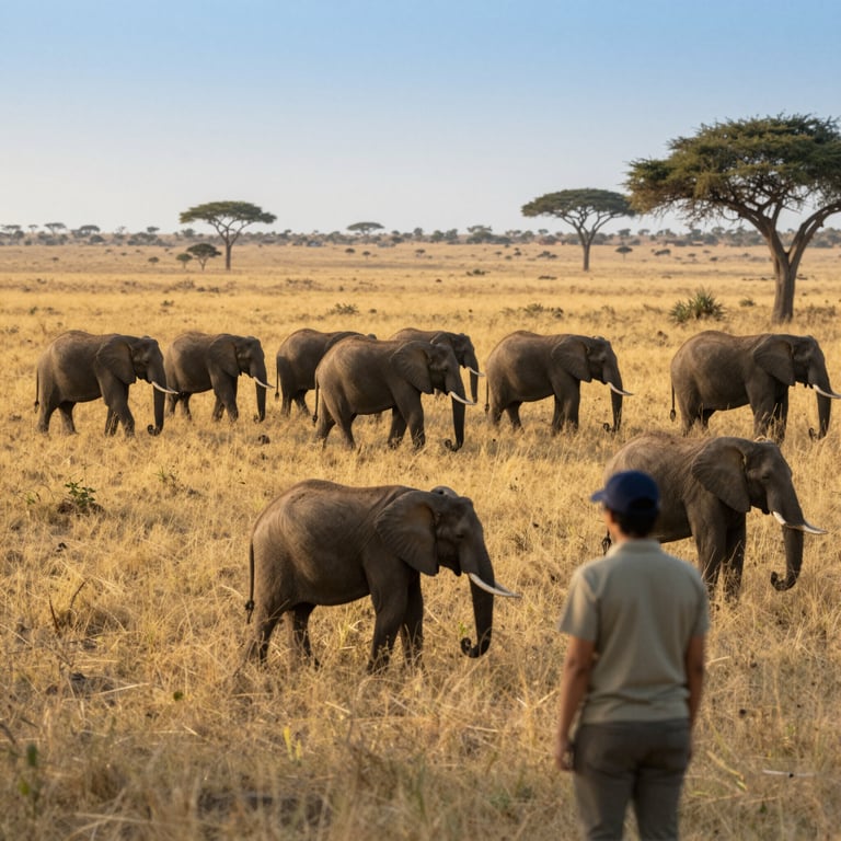 Scopri Progetti per Adottare e Salvare Elefanti nella Savana Africana