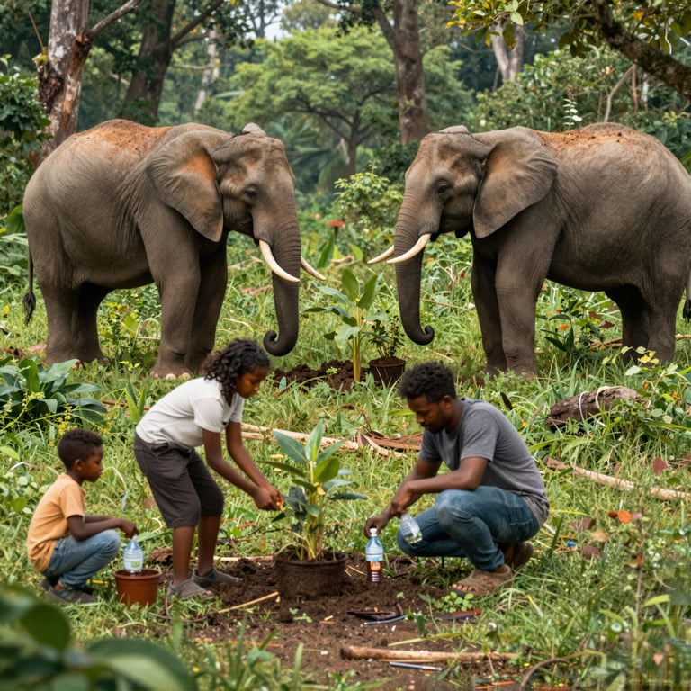Azioni Quotidiane per Salvare gli Elefanti e il Loro Habitat Naturale