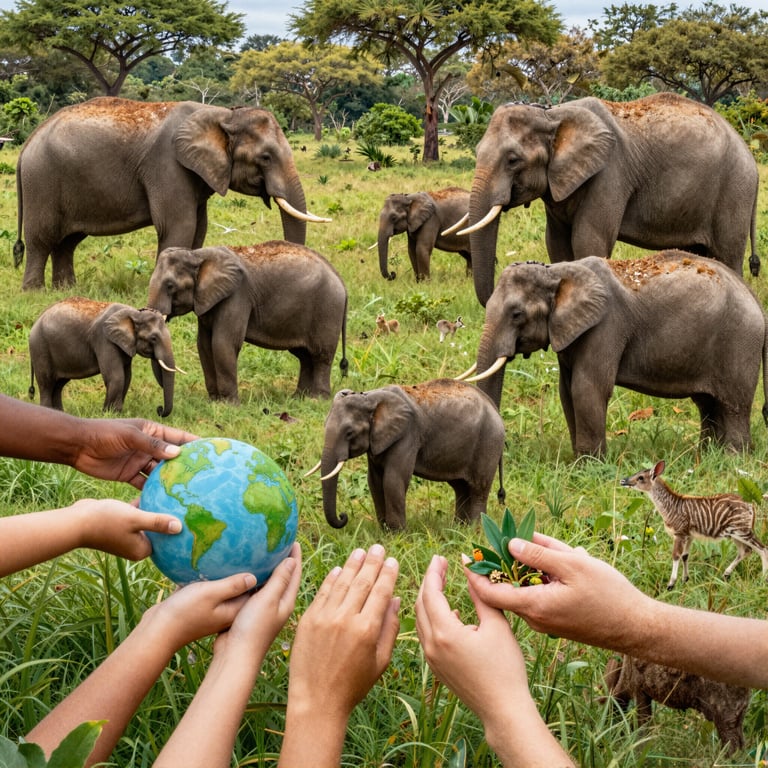 Protezione Habitat Elefanti: Sforzi Globali per Preservare la Fauna Selvatica