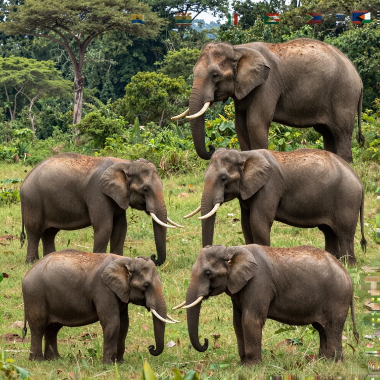 Iniziative Mondiali per Salvare le Popolazioni di Elefanti in Declino