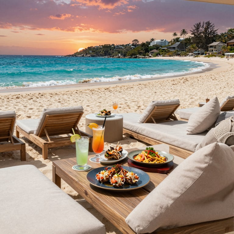 Explore 12 Rocks Beach Club: Premier Coastal Haven for Cocktails and Seafood