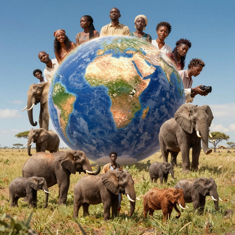 Iniziative Globali per Salvare la Popolazione di Elefanti in Africa Oggi