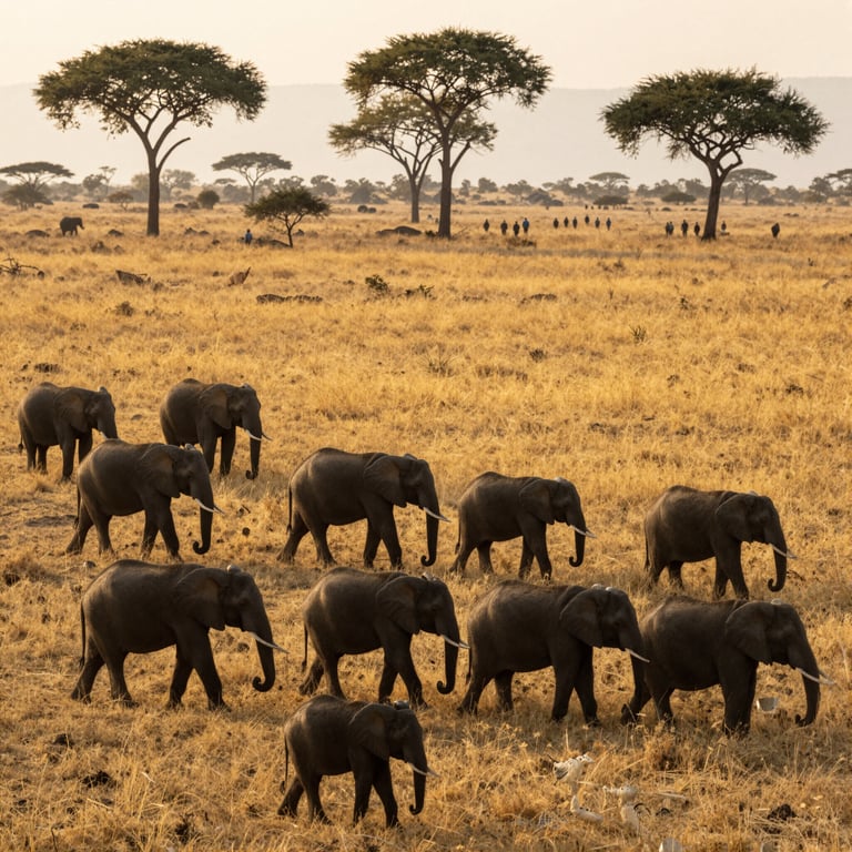 Salvare gli Elefanti: Iniziative Globali per Proteggere i Giganti della Savana