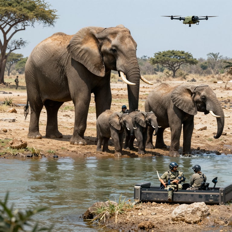 Strategie Efficaci di DSWF contro le Minacce agli Elefanti