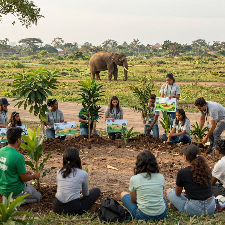 Come Aiutare gli Elefanti nella Tua Comunità Quotidiana