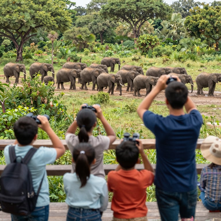 Osservare gli Elefanti in Modo Etico: Strategie per una Coesistenza Pacifica Senza Danni