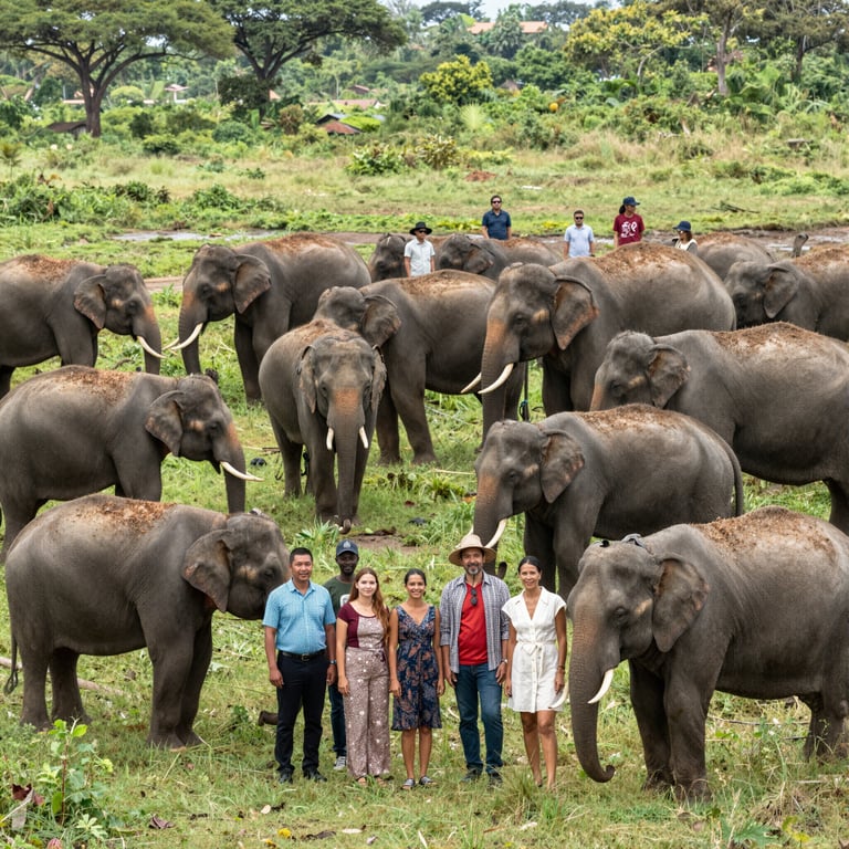 Preservare Habitat Elefanti: Iniziative Globali per Protezione Fauna Selvatica