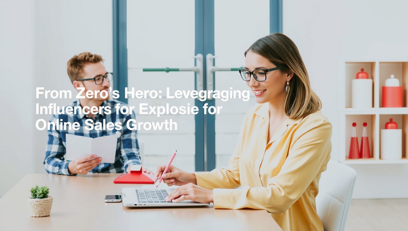 From Zero to Hero: Leveraging Influencers for Explosive Online Sales Growth