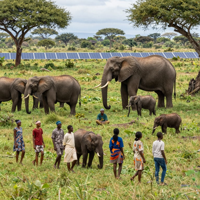 Soluzioni Innovative per la Coesistenza Pacifica tra Umani ed Elefanti
