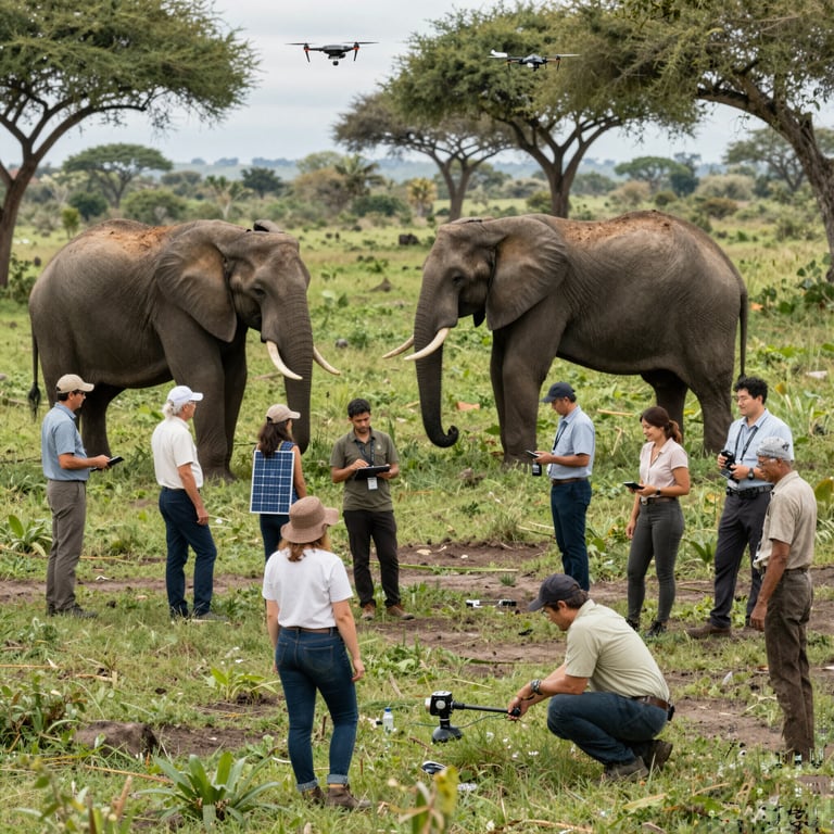 Strategie Innovative per la Conservazione Globale degli Elefanti