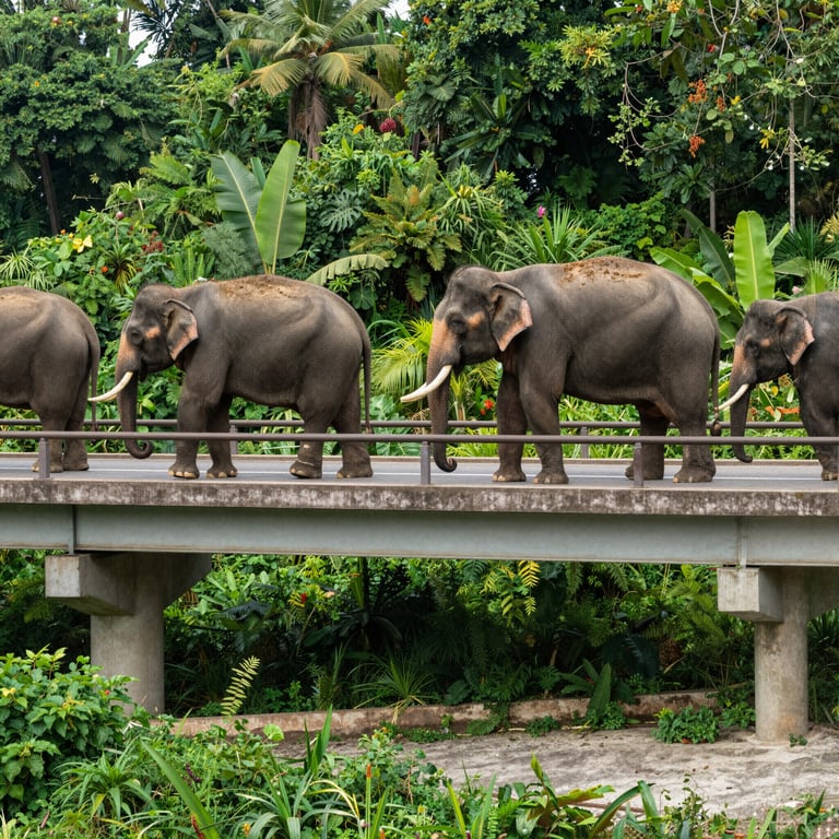 Costruire Vie Sicure: Iniziative per la Salvaguardia degli Elefanti in Asia