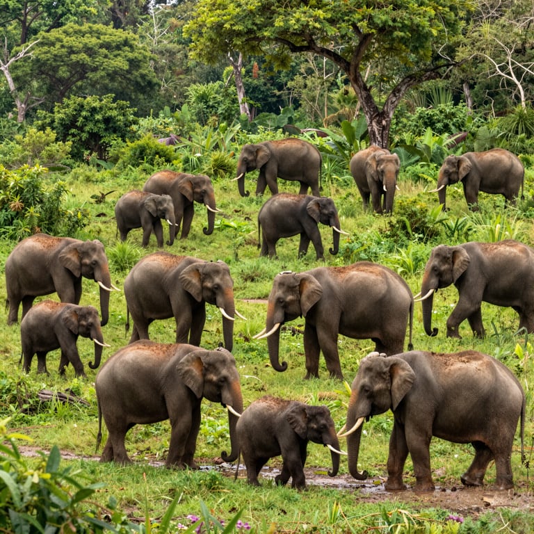 Preservazione Habitat Elefanti: Sforzi Globali per la Tutela della Fauna Selvatica