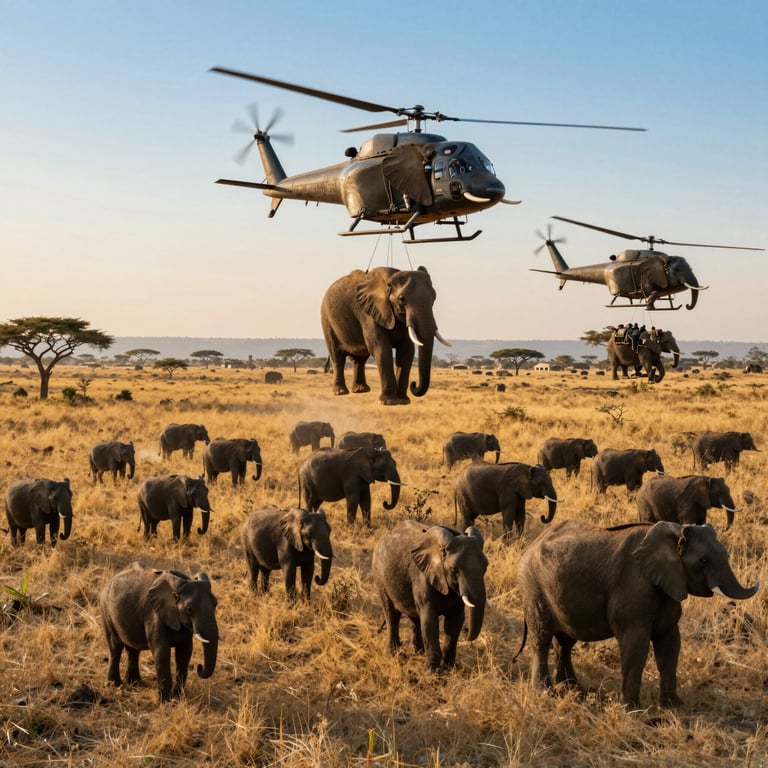 Salvataggio di oltre 100.000 elefanti: trionfo conservazionista o catastrofe ecologica in Africa?