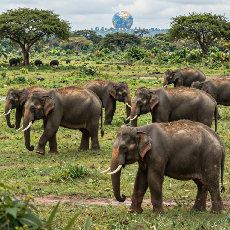 Missione Globale 2026: Salvaguardia degli Elefanti nei Santuari Naturali