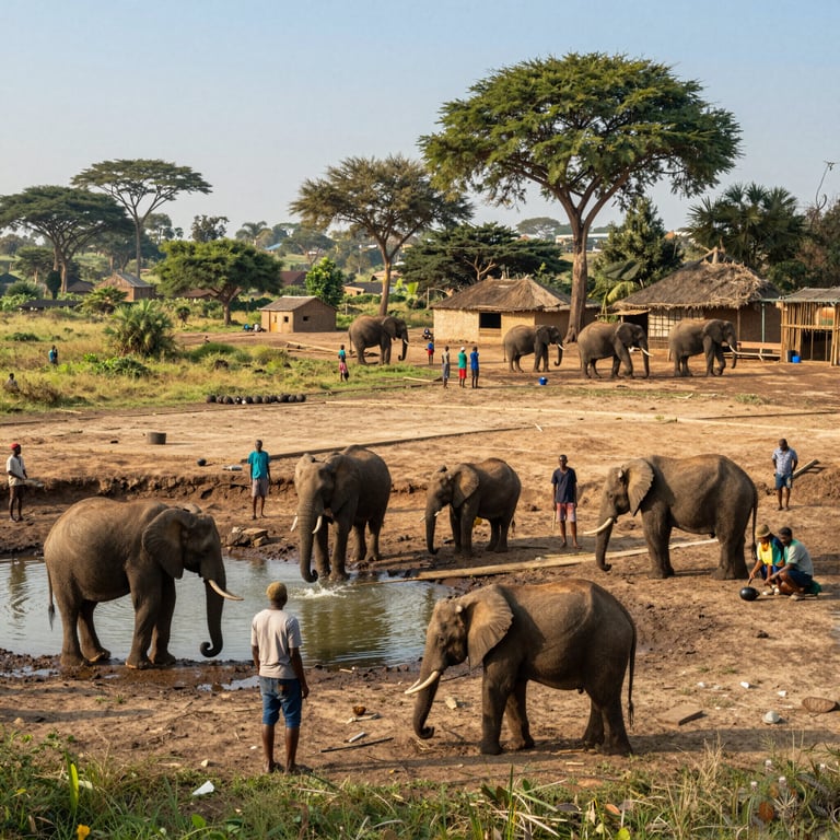 Ridurre Conflitti Uomo-Elefante: Soluzioni per Coesistenza Pacifica e Sicura
