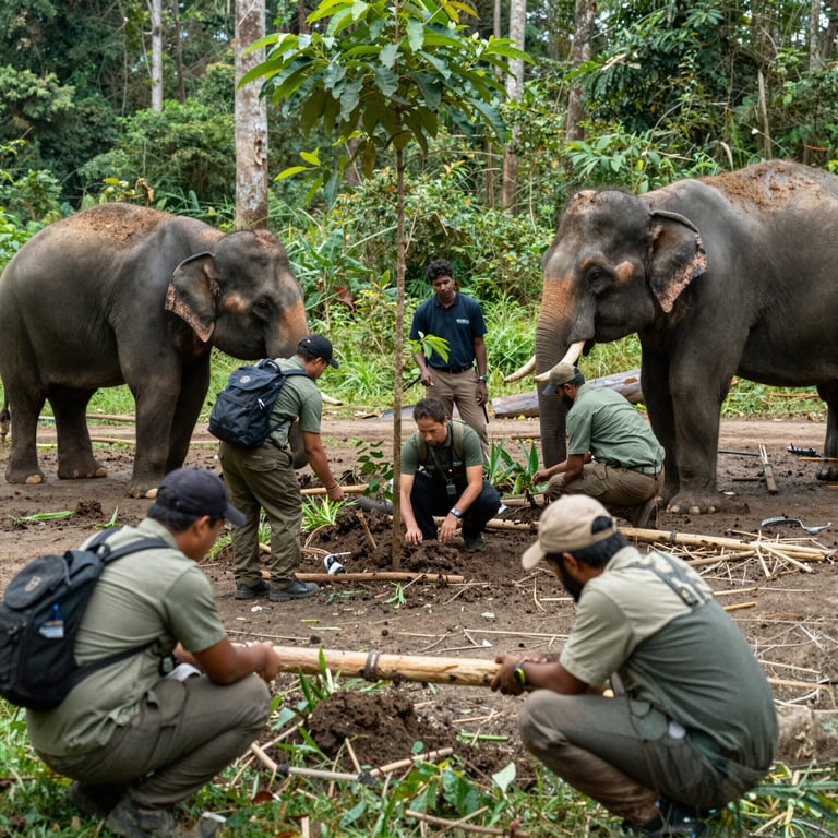 Sette Progetti Volontari Ideali per Assistere e Conservare gli Elefanti