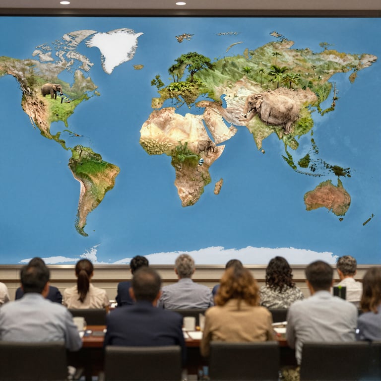 Iniziative Mondiali per Salvare le Popolazioni di Elefanti