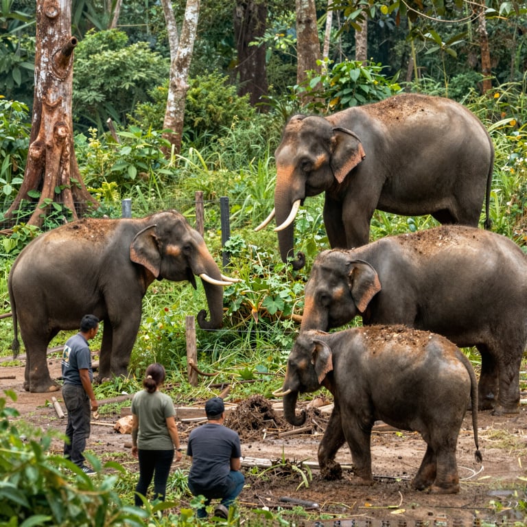 Iniziative per la Preservazione degli Habitat: Salvaguardare gli Elefanti in Pericolo