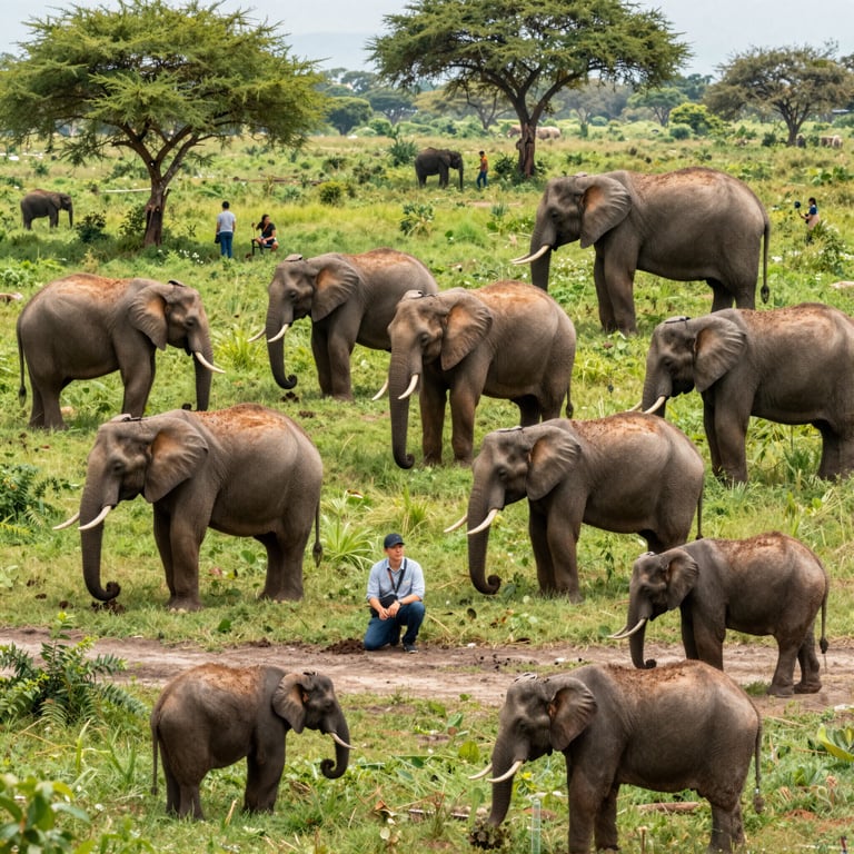 Salvare gli Elefanti: Iniziative Mondiali per la Conservazione della Specie